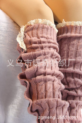 【歐美熱賣(mài)蕾絲花邊過(guò)膝靴套毛線(xiàn)針織襪套麻花暖腳套廠(chǎng)家直銷(xiāo)現(xiàn)貨】義烏市暖奇針織廠(chǎng) - 產(chǎn)品庫(kù)