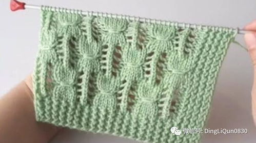 針織作品 50種簡(jiǎn)單漂亮的針織針跡圖案